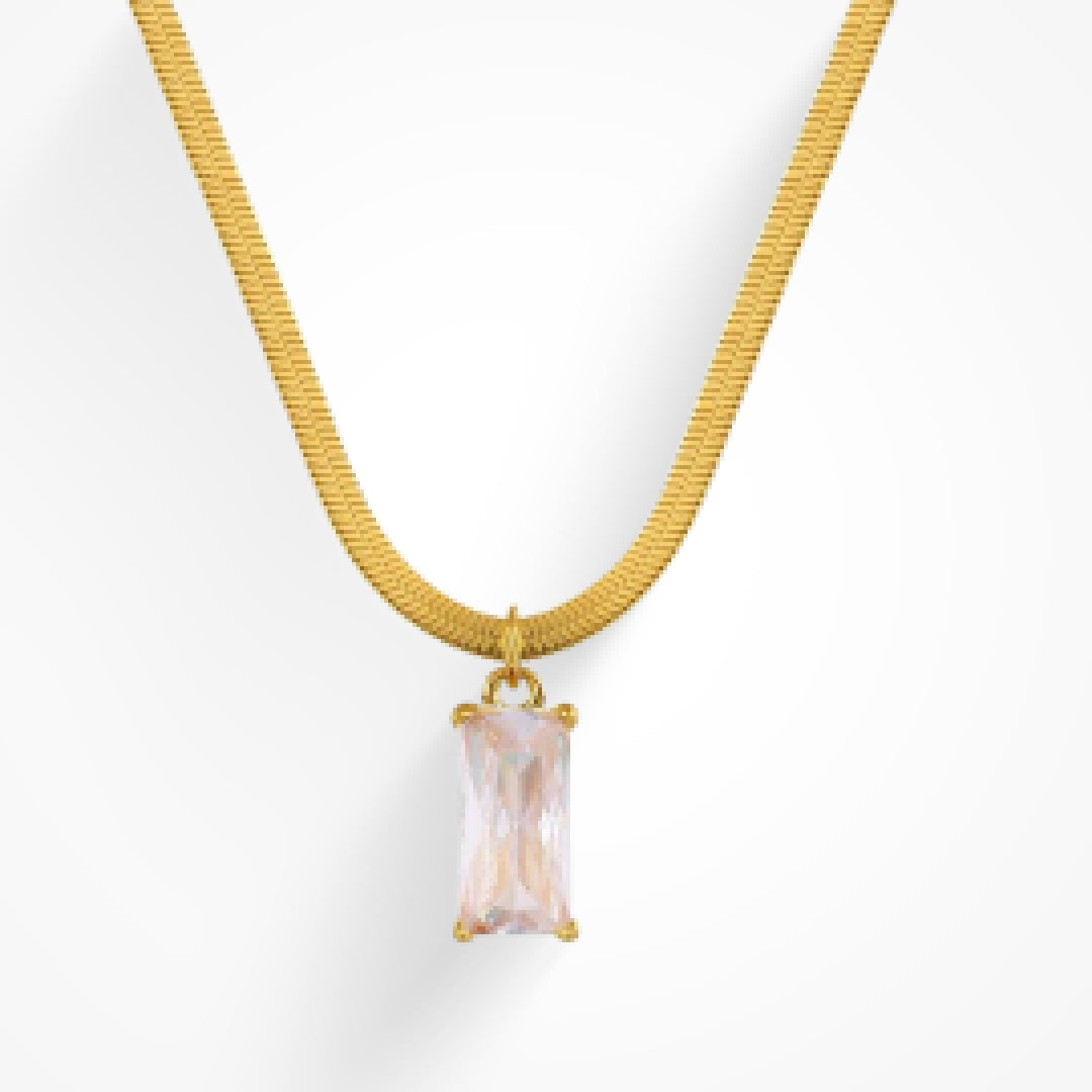 Champagne Necklace - EVRYJEWELS
