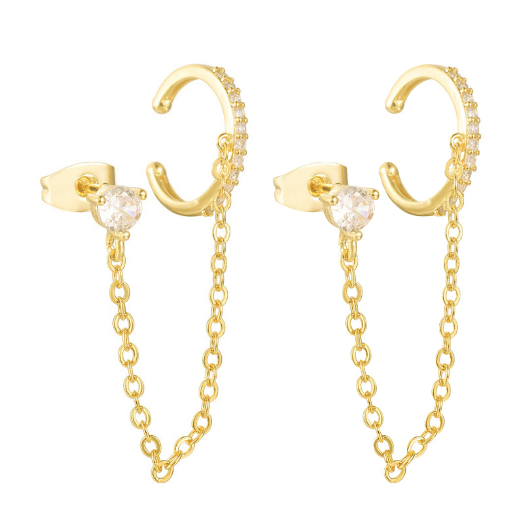 Hooked On You Earring/Earcuff - EVRYJEWELS